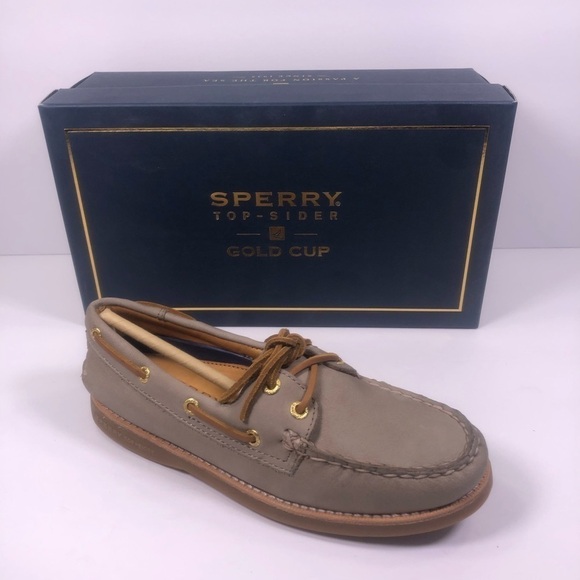 Sperry Topsider Gold Cup Grey Boat shoe - Picture 1 of 8